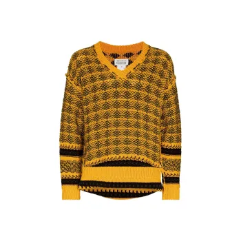 Maison Margiela Sweaters Men Orange