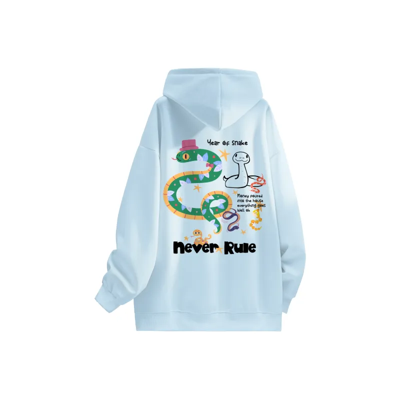 NEVER RULE Sweatshirts Unisex-14