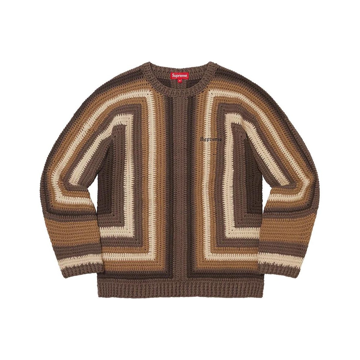 Supreme Hand Crocheted Sweater - POIZON