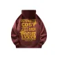 Burgundy-Yellow (Fleece-Lined)