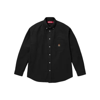 Supreme Loose Fit Flannel Oxford Shirt