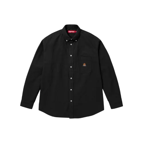 Supreme Loose Fit Flannel Oxford Shirt