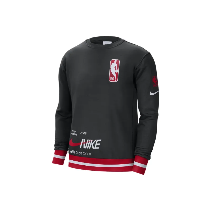 Nike Nba Basketball Loose Fit Fleece Sweatshirt-0