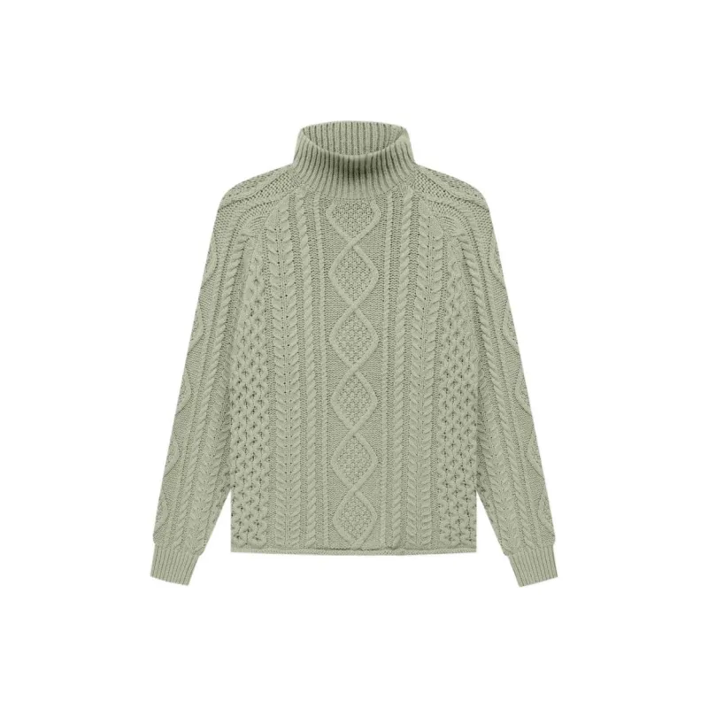 Fear Of God Essentials Cable Knit Turtleneck-0
