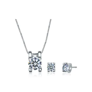 PEARL QUEEN S925 Silver Necklaces Women's