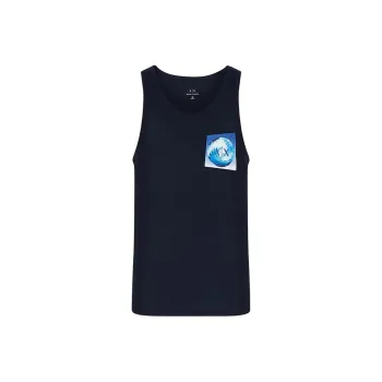 ARMANI EXCHANGE Tank Tops Men Black