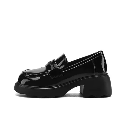FIVE PLUS Loafers Women's Black