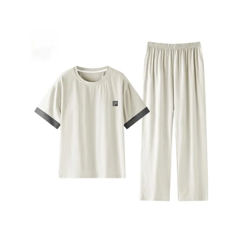 ZAO FU NIAO Pajama Set Women's Star Gray-0