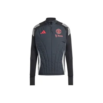 Adidas Manchester UnitedTiro 24 FW24 AEROREADY Sweatshirt Men's Carbon Black/Black