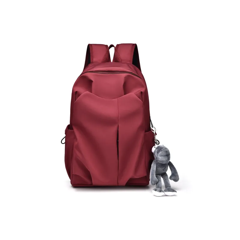 KAMLUI Abrasion Resistant Fabric Backpack Regular Unisex White/Gray/Black/Red-12