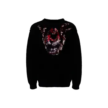 Doublet Embroidered Wool Jumper