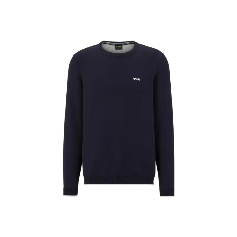 HUGO BOSS Sweater Men's Navy Blue-0
