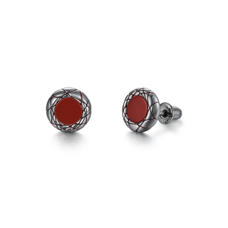 SINCE YOU S925 Silver Stud Earrings Unisex-9