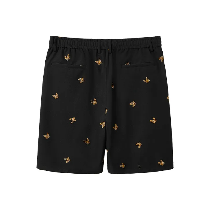 WAYNEXZAVIER Casual Shorts Men's Black-1