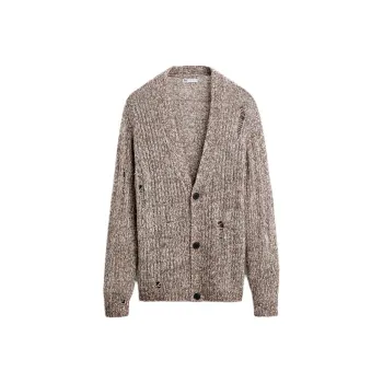 ZARA Sweater Men's Brown/Dark Taupe