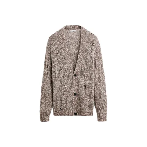 ZARA Sweater Men's Brown/Dark Taupe