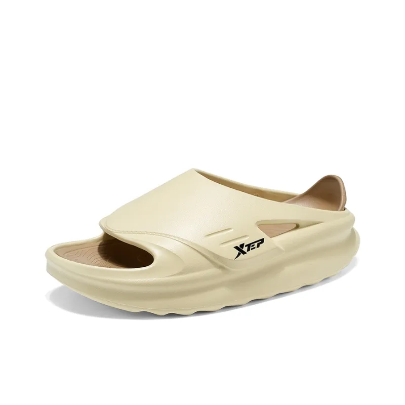 XTEP EVA Cut Out Quick Dry Odor Resistant Slide Slippers Unisex-15