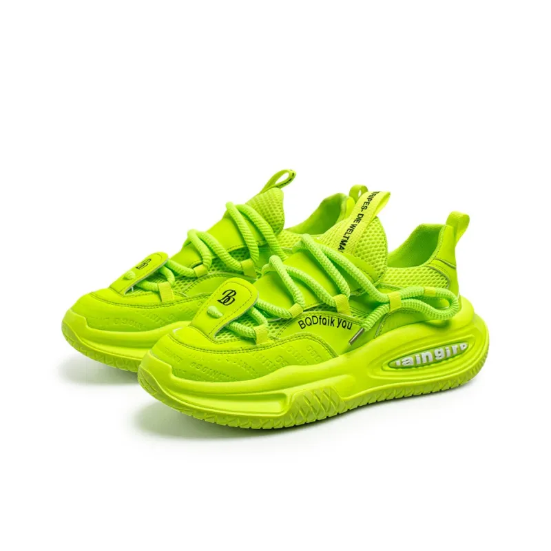 AD Anti Slip Wear Resistant Low Top Chunky Sneakers Men's-6
