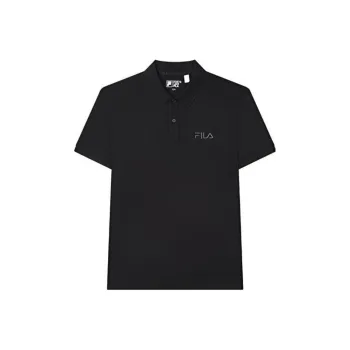FILA Polo Shirt Unisex Jet Black