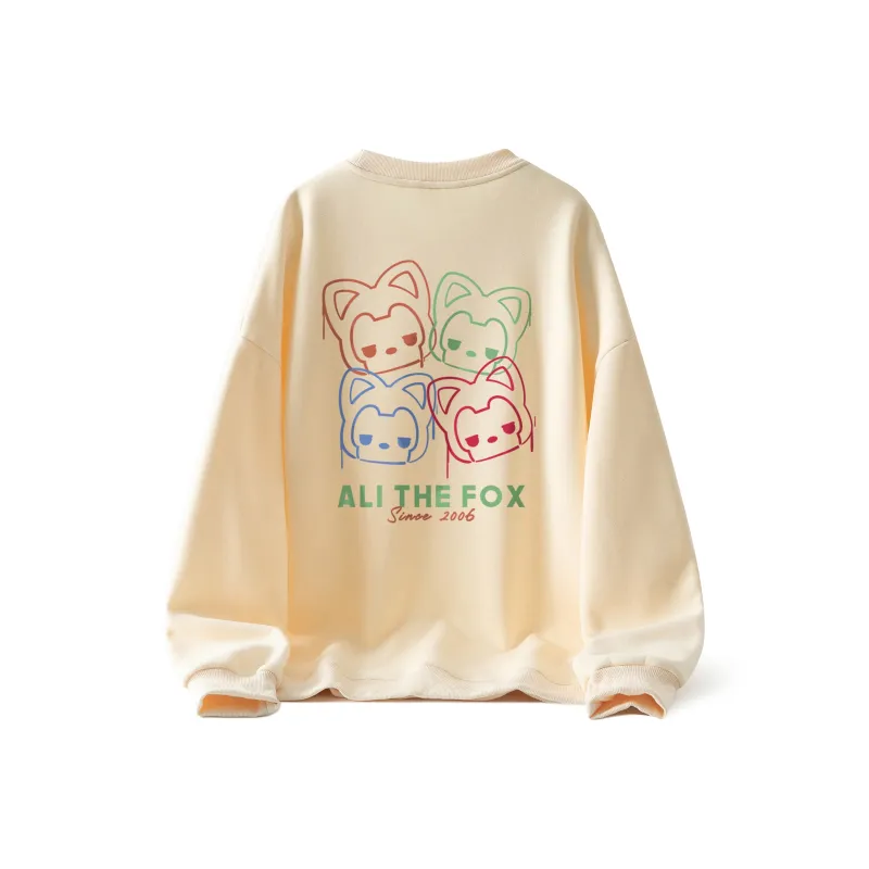 ALI THE FOX Sweatshirts Unisex-5