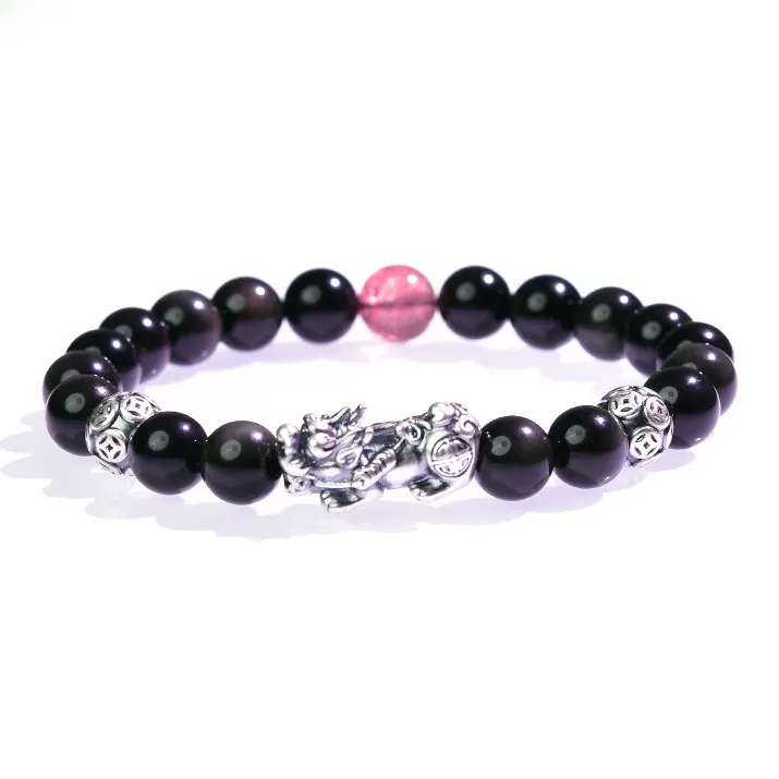 Tokai Family Obsidian Bracelets Unisex-1