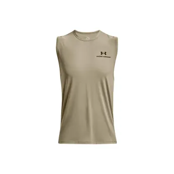 Under Armour RUSH Tank Tops Men's Beige