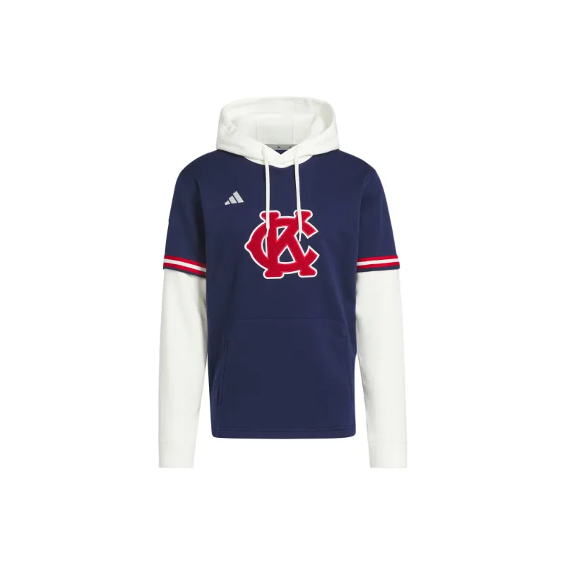 Adidas Free Shipping With AdiClub Negro Leagues Baseball Museum Hooded Jersey-0