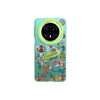 Marsfield Acrylic Material Magnetic Case Freedom Travel Phone Cases Compatibility Huawei Mate 70/60/50 Pro