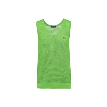 PRADA Tank Tops Men Green