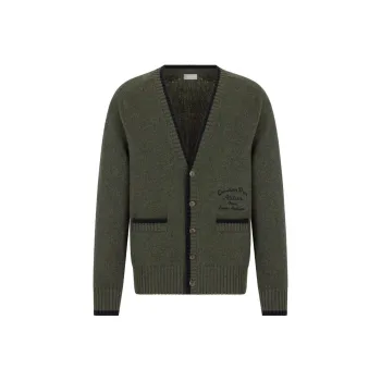 DIOR SS23 Sweater Men's Olive Green