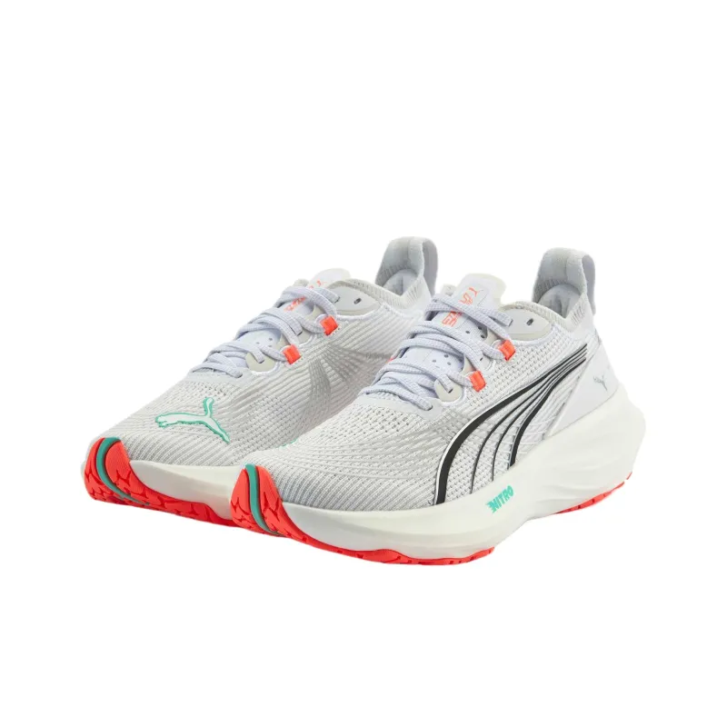 PUMA ForeverRUN Nitro Low Top Running Shoes Women's White Blue-2