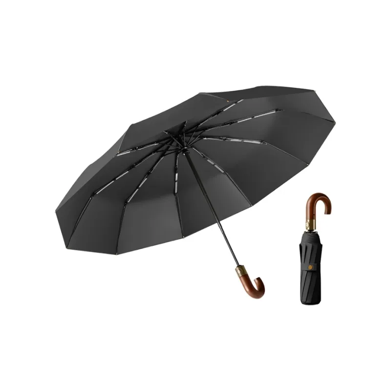 Yalu Umbrellas Business Black, Unisex Essential For Travel-5