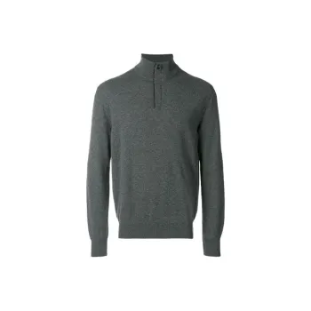 Zegna FW21 Cashmere Sweater Men's Gray