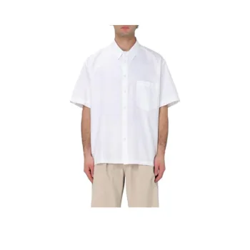 ISABEL MARANT Iggy Logo Embroidered Short Sleeved Shirt