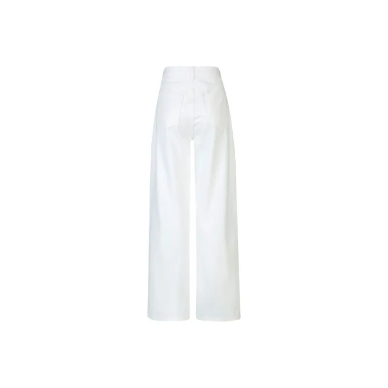 YGPRW Jeans Women's White-1
