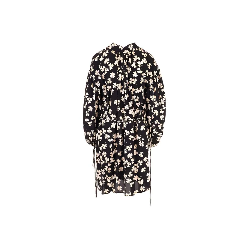 LOEWE Long Sleeved Dresses Women's Black-1