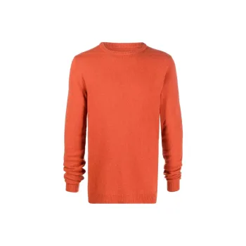 RICK OWENS Cashmere Sweaters Men Orange