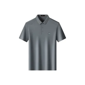 PIERRE CARDIN Polo Shirt Men's Dark Gray