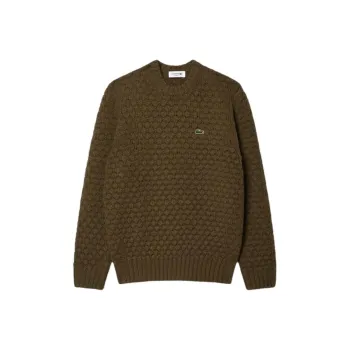 LACOSTE Wool Crew-neck Sweater