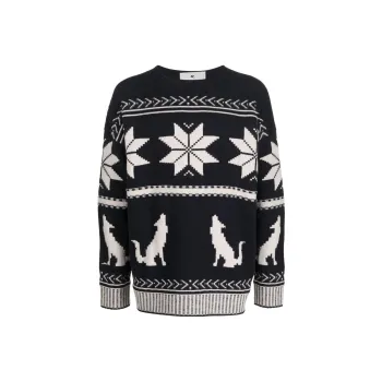 ETRO Patterned jacquard Knitted Jumper