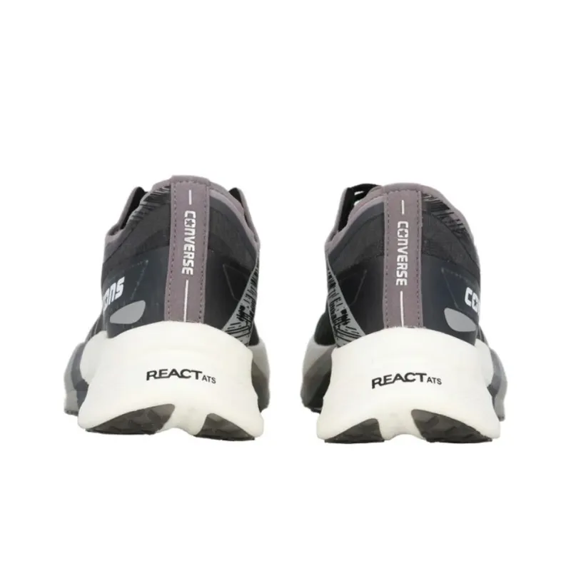 Converse CONS RUNREVOLVE Cushioning, Wear Resistant Low Top Casual Running Shoes Unisex Black-4