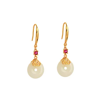 Xiaoyinjiang 925 Sterling Silver Earrings Women's