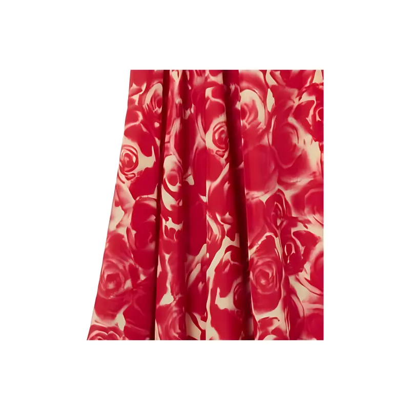 Burberry SS24 Casual Long Skirts Women's Red-2