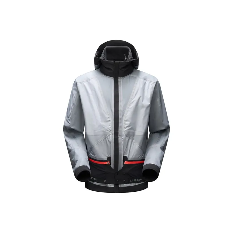 TAJEZZO Waterproof, Windproof, Breathable, Water Repellent Windbreaker Jacket Unisex-2