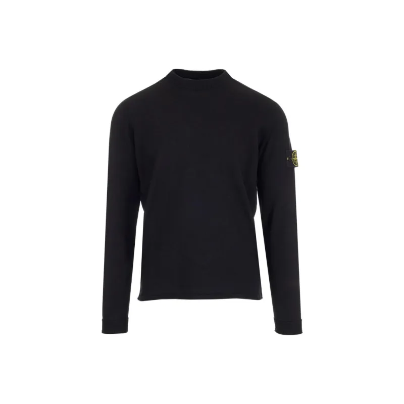 STONE ISLAND SS22 Knitwear Men's Black-0