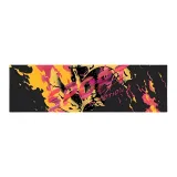 Size 4, Flame Black[Cooling Sensation Quick Dry Sports Towel]