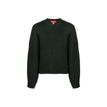 ECKHAUS LATTA Ash Crew-neck Jumper