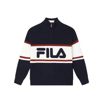 FILA Sweaters Unisex Dark Silent Blue