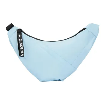 QIAODAN Multi Pocket Crossbody Bag, Shoulder Bag Unisex Misty Blue