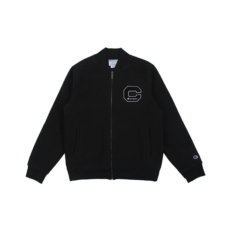 Champion Jacket US Version Unisex Black-0